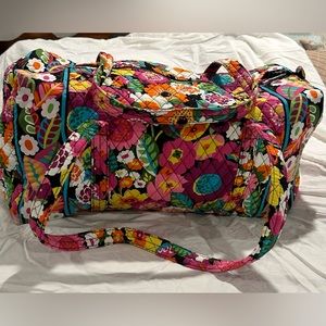 Vera Bradley Va Va Bloom Duffle Bag
